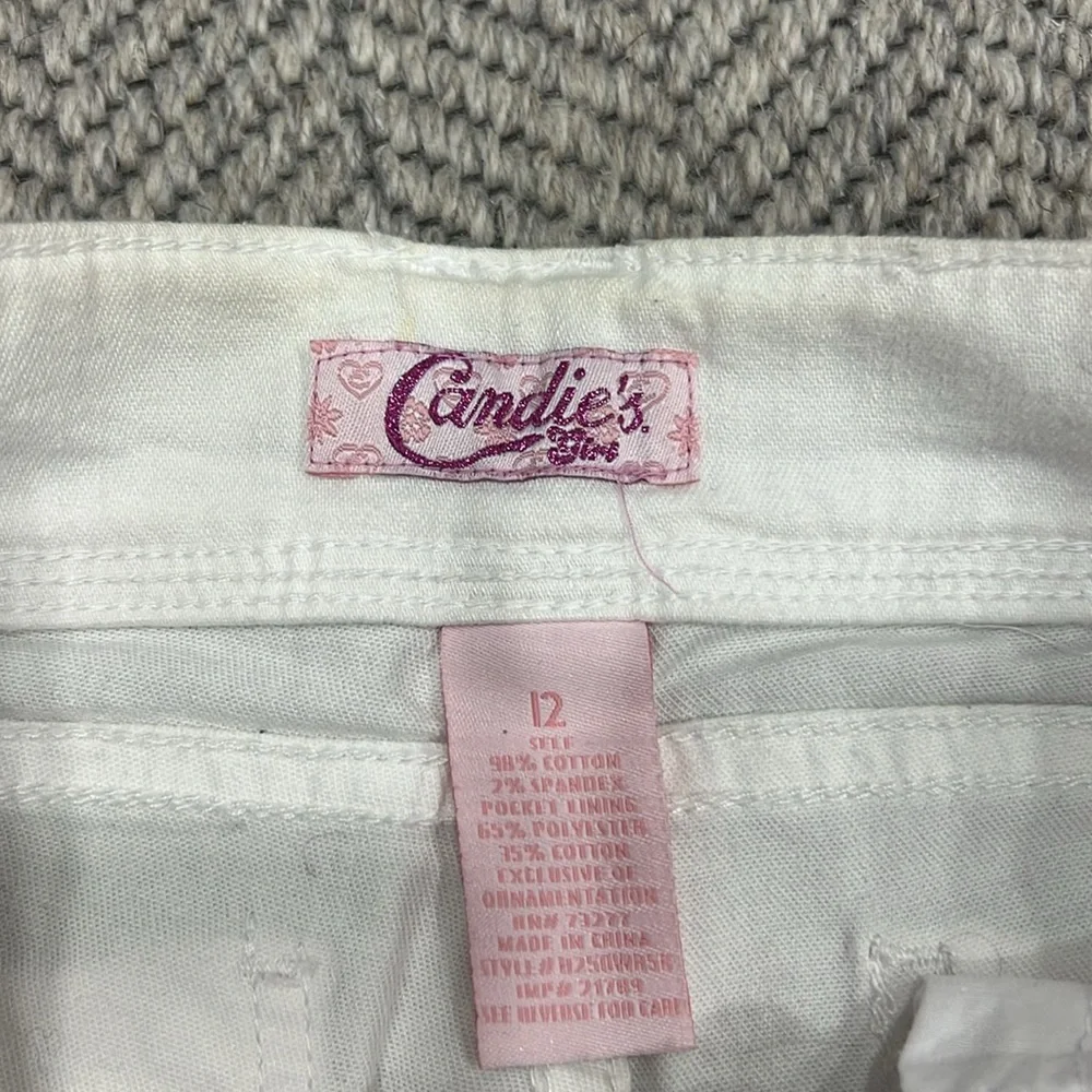 Candies Girl white Jean shorts